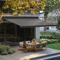 Auvent Rétractable de Luxe Anti-UV avec Télécommande pour la Gestion Climatique des Balcons de Bureaux - Vente en Gros Fabricant
