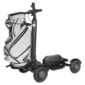 Scooter de Golf Portátil de 4 Ruedas, Fácil de Guardar, Conducción Estable, Carro de Golf Compacto para Interiores y Caminos No Públicos - Product Image 5