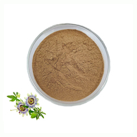 Ekstrak Bunga Passion Alami Flavonoid 4% 6% Ekstrak Herbal Passiflora Incarnata Bubuk Halus Coklat Pasokan Grosir