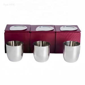 Analyse à haute température 30ML creuset en platine pur <span class=keywords><strong>9999</strong></span> PT avec couvercle - Product Image 1