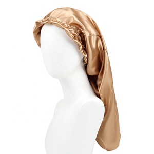 Cappellino per parrucchieri in raso WD-A1266 capelli lunghi con treccia grande per dormire la notte berretto da notte e bevande cosmetici da <span class=keywords><strong>donna</strong></span> - Product Image 6