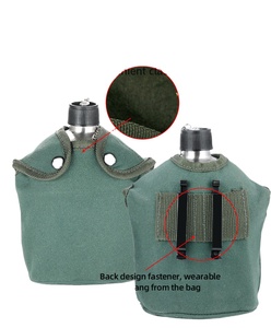 Muestra gratuita de cantimplora de lujo CE con taza de 1/1.3L, botella de agua deportiva para camping y senderismo. - Product Image 5