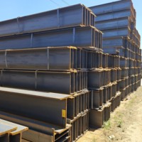 Viga H de Acero al Carbono Estructural de Alta Resistencia Q235 ASTM A36 A572 A992 Gr50 para Construcción Industrial EN 10025