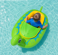 Bateau tamponneur gonflable personnalisé pour enfants, bateau tamponneur électrique pour parc aquatique, complexe hôtelier, piscine, parc d'attractions, manège aquatique