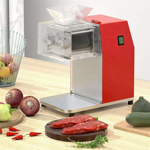 Máquina Eléctrica de Acero Inoxidable para Cortar y Desmenuzar Carne, Cortadora de Carne Pequeña para Tiendas de Alimentos - Product Image 1