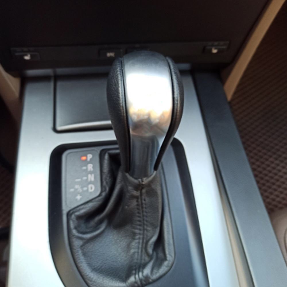 BMW 3 Series 1 E90 E92 E93 M3 Gear Shift Knob Gaiter Cover Leather Black