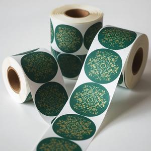 Thiết kế miễn phí tùy chỉnh in kỹ thuật số không thấm nước cấp thực phẩm tự dính giấy tổng hợp hiện đại nhãn chai rượu vang nhãn dán - Product Image 5