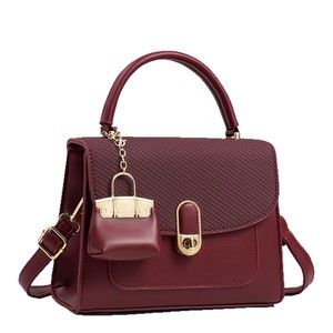 Tas selempang trendi untuk wanita, tas tangan selempang bahu tunggal dua potong, tas Perdagangan Luar Negeri modis bahan PU untuk wanita - Product Image 5