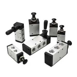 3R210-08 G1/4 series 3/2 ways pneumatic push button air hand valve