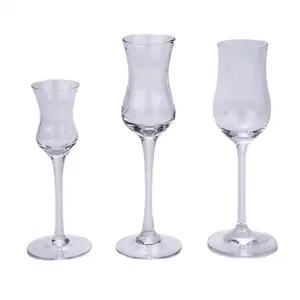 Long Stem Glasses White Juice Cup Restaurant Drinkware Wine Shot Glass