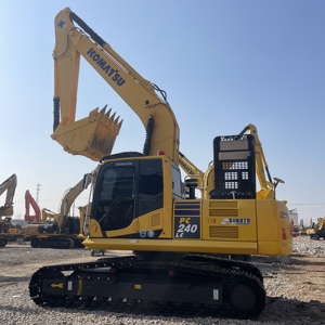 Excavadora de cadenas Komatsu PC240LC-8M0 usada, 123kW, 25 toneladas, motor Cummins, bomba en excelente estado - Product Image 2