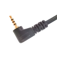 Câble d'extension audio Jack 2,5 mm, connecteur AUX TRS trois canaux, gaine PVC, mâle-mâle, stéréo, pour voiture, paire torsadée