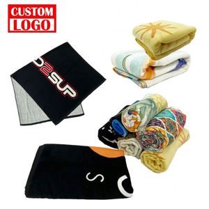 Nhà Máy Cung Cấp Trực Tiếp Bãi Biển Khăn Bông 180X100 Ngoài Trời Singe Bên Bông Khăn Bãi Biển Cho Kỳ Nghỉ Hè - Product Image 1