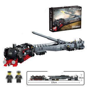 פוראנג 'fc4301 בואנג כלי נשק סדרה k5 הרכבת K5 רכבת מכונית ירייה בניין אינטלקטואלי בלוקים 1631 צעצוע + יח' - Product Image 6