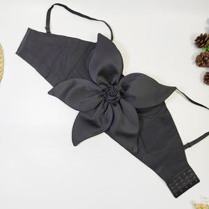 Butterfly Bow Large Floral Fishbone <span class=keywords><strong>Bustier</strong></span> tops pour femmes crop tops Tank corsets pour femmes - Product Image 5