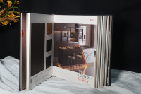 Fabricant de catalogues d'échantillons HPL, fournisseur de matériaux décoratifs, usine d'impression de catalogues d'échantillons personnalisés pour les fabricants d'armoires de cuisine