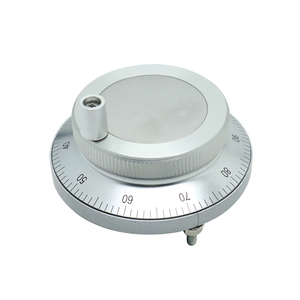 Hltnc đường kính ngoài 60, 5V, 100 xung, 6 thiết bị đầu cuối, 4 thiết bị đầu cuối MPG tay quay dừng khẩn cấp cho máy khắc Bộ định tuyến <span class=keywords><strong>CNC</strong></span> - Product Image 1