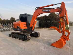 Escavatore Usato Originale Doosan DX60 dalla Corea Mini Escavatore Doosan con Pattini in Gomma Pinza Idraulica e Attacco Rapido di Alta Qualità - Product Image 2