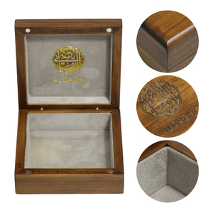 Pequeña Caja <span class=keywords><strong>de</strong></span> Madera para Joyas |   Caja <span class=keywords><strong>de</strong></span> Joyería Versátil para Hombre con Organizador <span class=keywords><strong>de</strong></span> Anillos y Aretes - Product Image 4