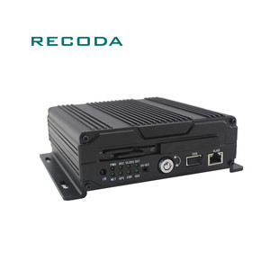 RECODA M620G4 1080P <span class=keywords><strong>4</strong></span>-<span class=keywords><strong>Channel</strong></span> <span class=keywords><strong>DVR</strong></span> Caixa Preta Móvel para Caminhão e Ônibus com 4G e GPS Veículo Gravador de Vídeo Digital em Preto - Product Image 2