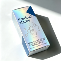 Étiquettes holographiques anti-contrefaçon de luxe pour flacons de 3 ml, 5 ml, 10 ml