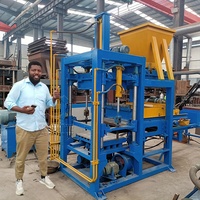 Machine à briques de ciment hydraulique entièrement automatique, gain de temps, pour la fabrication de pavés et de briques creuses, vente au Cameroun