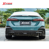 Difusor Trasero de Fibra de Carbono XTREME con Tubo de Escape para BMW Serie 5 G60 G61 520i 530i 540i 2023-2027