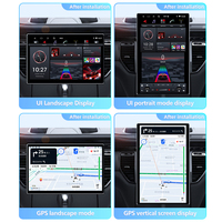 Jmance X1200G60Max Autoradio 2 Din 12 pouces avec écran rotatif électrique, 4+64GB/6+128GB, 4G, Android 14, Carplay, vidéo
