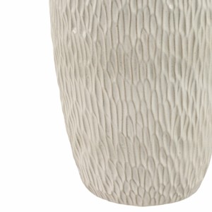 Vaso alto in ceramica testurizzata per l'arredamento del soggiorno, moderno vaso decorativo per fiori per la casa e la camera da letto - Product Image 5