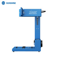 Machine laser bleue ultra-pliable SUNSHINE SS-890B 10W avec purification de la fumée pour le retrait des coques arrière d'iPhone et la gravure DIY