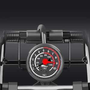 Pompe à vélo Yueli haute pression, pompe à pédale portable avec embouts américains, britanniques et français pour VTT et vélo électrique - Product Image 2