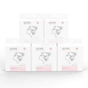 Orange Girl Disposable Face Cleansing <b>Towels</b> 220mm200mm 145 Pieces Per Pack Soft <b>Microfiber</b> For Daily Use - Product Image 3