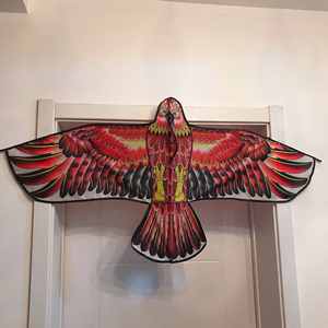 Cerf-volant plat I-0332, cerf-volant oiseau pour enfants, cerf-volant à vent, jouets d'extérieur, jouets en tissu de jardin pour enfants, cadeau - Product Image 4