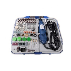 Mini <span class=keywords><strong>Smerigliatrice</strong></span> Elettrica Portatile con <span class=keywords><strong>Velocità</strong></span> Variabile, Design Leggero, 230V, Testa da 2,4mm, Dischi Abrasivi - Product Image 1
