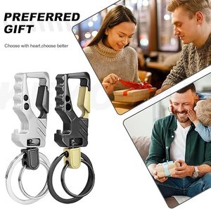 Bottle Zinc Alloy High End Model Key Chain Heavy Duty Keychain Carabiner Bottle Opener Anti Keyring Tracker for Men Women - Product Image 6