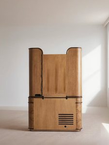 Contemporary Wine Cabinet with Clean and Ample Space for Stylish Home Bar Use Q Are You Trading Company or Factory ? a We Are - Product Image 2
