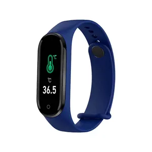 Reloj inteligente Amazon M5, pulsera para medir la temperatura corporal