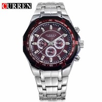 Reloj de Cuarzo de Lujo para Hombre 8084, Caja de Aleación, Acero Inoxidable, Deportivo, de Negocios, Diseño de Moneda Antigua, Edición Limitada