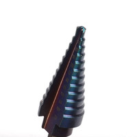 Jeu de forets étagés spirale FEIDA en acier rapide HSS noir de haute qualité, efficaces pour le perçage conique, norme DIN338