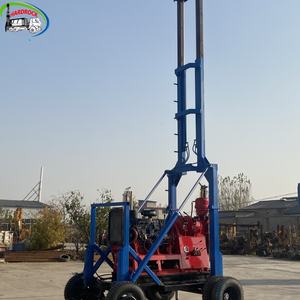 جهاز حفر آبار متين ومحمول يعمل بالديزل بطول 600 متر مع مضخة طين لحفر آبار المياه وأخذ عينات اللب - Product Image 6
