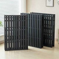 Lit pliant moderne en fer durable pour appartement et chambre à coucher