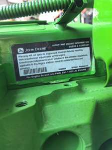 Conjunto completo de motor diésel aplicable a las piezas de maquinaria de construcción de excavadoras de motor nuevo Deere 4045 - Product Image 4