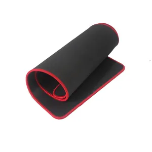 个性化品牌标志游戏鼠标垫上锁缝黑色大尺寸XXL桌垫地毯游戏游戏垫
