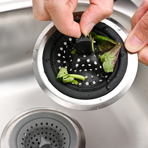 Modern Kitchen <strong>Sink</strong> Drain <strong>Strainer</strong> <strong>with</strong> Thick Edge Stainless Steel Drain Cover Easy Clean &amp; Install - Product Image 2