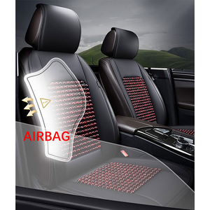 Xiangta negro rojo <span class=keywords><strong>café</strong></span> cuentas de madera funda de asiento de coche Universal verano refrigeración bambú funda de asiento de coche/cojín de asiento de coche - Product Image 3