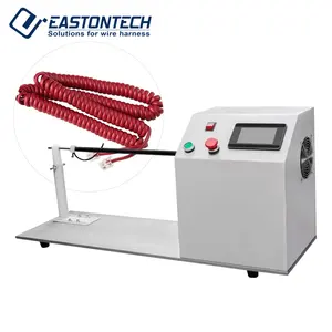 EW-2055 Semi Automatic Phone Cord Telephone cable spiral wrapping machine