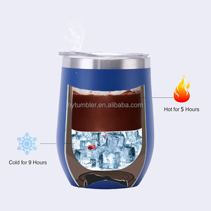 Vaso de Vino Personalizado con Logotipo de 12 oz, Acero Inoxidable, Doble Pared, Aislado al Vacío, con Tapa para Café, Té y Vino - Product Image 4