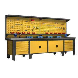Professional plumber construction pliers tools box set mechanic metal tool cabinet