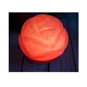 Nueva llegada elegante lámpara de sal de cristal rosa del Himalaya bellamente tallada diseño exquisitas artesanías naturales - Product Image 6