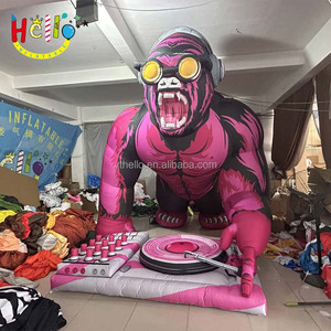 Babouin <span class=keywords><strong>gonflable</strong></span> de DJ de modèle animal <span class=keywords><strong>gonflable</strong></span> de décoration d'événement de partie pour le concert - Product Image 6